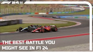 This might be the best and cleanest battle in F1 24 [upl. by Stander]