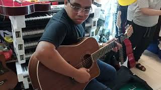 Jeff Almaden cover song mix music Acoustic guitar Global [upl. by Nomzzaj]