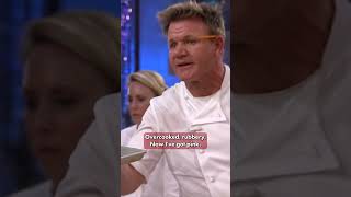 Making VIP Adrienne Maloof wait for her food hellskitchen gordonramsay [upl. by Didi]