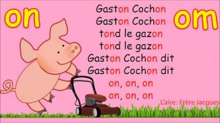 Gaston Cochon  Phonétique Animée [upl. by Drofla]