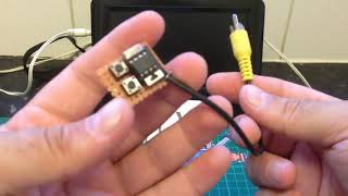 Worlds Smallest Gaming Console ATtiny85 TV Out [upl. by Melc939]