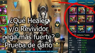 Prueba de daño Healers Revividores [upl. by Einhpets]