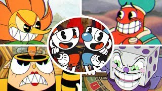 Cuphead  All Bosses 2 Player [upl. by Eak733]