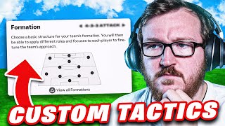 This Formation is INSANE in Attack😱EA FC 25 Best META Custom Tactics [upl. by Aerbua]