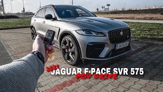 2024 JAGUAR FPace SVR 575 Edition  POV Test Drive amp Extreme Sound [upl. by Yesnyl577]