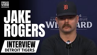 Jake Rogers Discusses Detroit Tigers Run to 2024 MLB Postseason Berth amp Tarik Skubal Greatness [upl. by Revilo417]