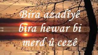 Şivan Perwer Dilo ez bimrim lyrics [upl. by Adriena]