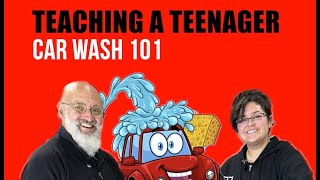 Teaching a teenager how to RINSELESS WASH detailing101teaching [upl. by Macdonell906]