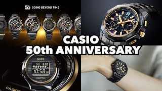 【腕時計】CASIO 50th ANNIVERSARYモデル紹介！【CASIO】 [upl. by Sulokcin542]