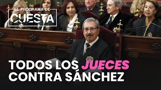 Momento histórico todos los jueces contra Sánchez [upl. by Eked]