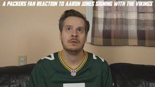 A Packers Fan Reaction to Aaron Jones Signing with the Vikings [upl. by Reyotal]