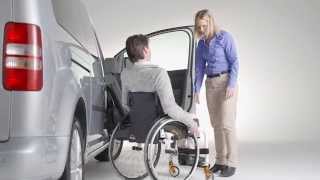 Wheelchair transfer to car with seat lift [upl. by Neenahs755]