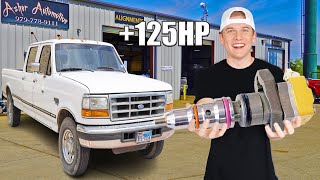 I Put The Most Popular Injectors In My 73L Powerstroke [upl. by Ailegave394]