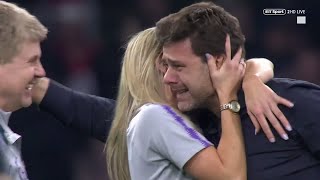 Pochettino in tears Incredible scenes as Spurs reach Champions League final [upl. by Teilo]