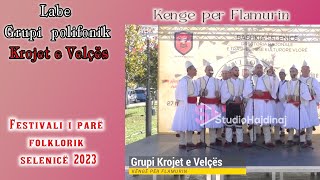 Grupi Polifonik Krojet e Velçës Kenge per FlamurinFestivali i parë Folklorik Selenicë 2023folk [upl. by Anik908]