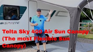 Telta Sky 400 Air Canopy The most Flexible Sun Canopy [upl. by Okiruy]