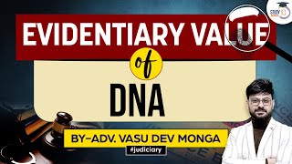 Evidentiary Value of DNA  Indian Evidence Act  Study IQ Judiciary [upl. by Olive235]