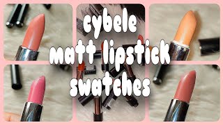 بديل المستورد أرواج سيبال المات الجديدة cybele matt lipsticks shades lipsticks makeup [upl. by Amehr]