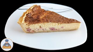 Faire une Quiche Lorraine Maison et Épaisse  Secret partagé [upl. by Eidur]