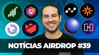 MUITOS AIRDROPS PARA GANHAR UPROCK NODEPAY GRASS LINGO ZORA TABI ALLEGED AMPHOR NOSTRA E [upl. by Enytsuj238]