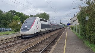 TGV InOui 4701 komt door station Berchem LU [upl. by Jewett]