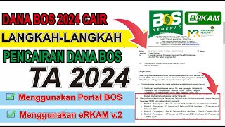 Dana BOS 2024 Cair  Langkah  Langkah Pencairan Dana BOS Tahap 1 Tahun Anggaran 2024 MADRASAH  RA [upl. by Sikleb]