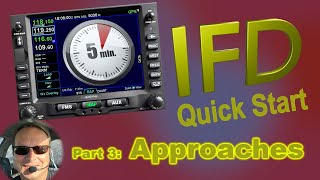 Avidyne IFD Tutorial  3 Approaches [upl. by Citarella]