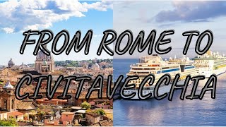 How to Get from Rome Airport FCO to Civitavecchia Cruise Ship Port under 20€ Cheap amp Easy [upl. by Eiknarf933]