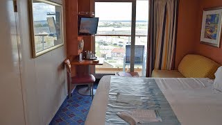 Norwegian Star Balcony Cabin Tour HD [upl. by Piks]