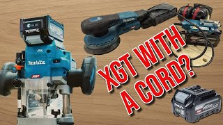 Makita 40v 12quot Router is FINALLY a Thing And a Bunch of XGT Sanders are About to Drop Too [upl. by Susi]