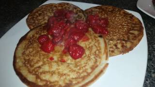 Pancakes con queso cottage [upl. by Coralie]