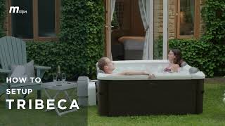 AU How To Set Up an MSpa 2023 FRAME SERIES  TRIBECA Hot Tub [upl. by Brig]