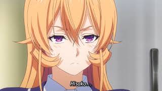 Erina Jealous Yukihara With Hisako  Shokugeki no Souma Season 3 [upl. by Akiner]