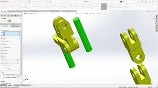 CSWA Sample Exam  Assembly Modeling  Q02 [upl. by Phineas187]