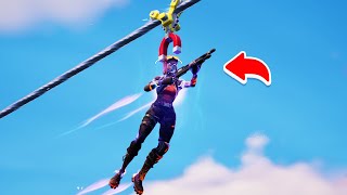 Use ziplines grind wires or ascenders Fortnite [upl. by Ahseenal]