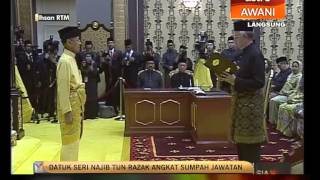 Datuk Seri Najib Tun Razak angkat sumpah jawatan Perdana Menteri [upl. by Meggie750]