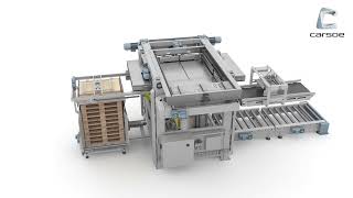 Carsoe Palletizer CS4000 [upl. by Guillema]