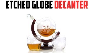 Decanter Etched Globe Set Review [upl. by Mcleod]