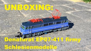 UNBOXING Denaturat EP07 411 firmy Schlesienmodelle [upl. by Assital]