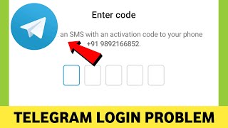 Telegram Login Problem  100 Solve [upl. by Eecak122]