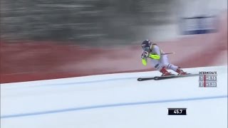 Mikeala Shiffrin 29th  Super G  Soldeu El Tarter 2016 [upl. by Jarrod]