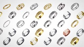 Stuller Wedding Band Manufacturing [upl. by Aivull]