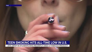 Youth tobacco use hits 25year low but disparities persist [upl. by Rowell]