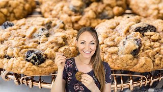 A Chewy Oatmeal Raisin Cookie Youre Going to Love [upl. by Ellehsal500]