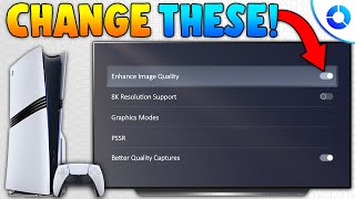 Change These PS5 Pro Settings BEFORE Playing [upl. by Enimzaj]