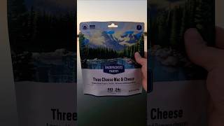 Taste tested Backpackers Pantry Three Cheese Mac amp Cheese backpackingfood tastetest foodweeat [upl. by Lebaron]