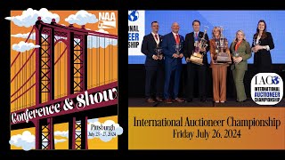 NAA Conference amp Show 2024 International Auctioneer Championship IAC [upl. by Esnahc]