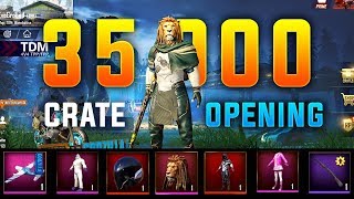 35000 UC CRATE OPENING  PUBG MOBILE  GodNixon [upl. by Horwitz]