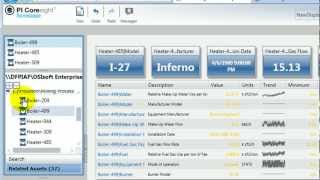 OSIsoft Exercise PI Coresight Asset Relative Display [upl. by Fujio]