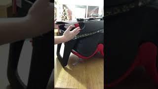 How to extend Britax ISOFIX arms that are lockedjammed [upl. by Esli]